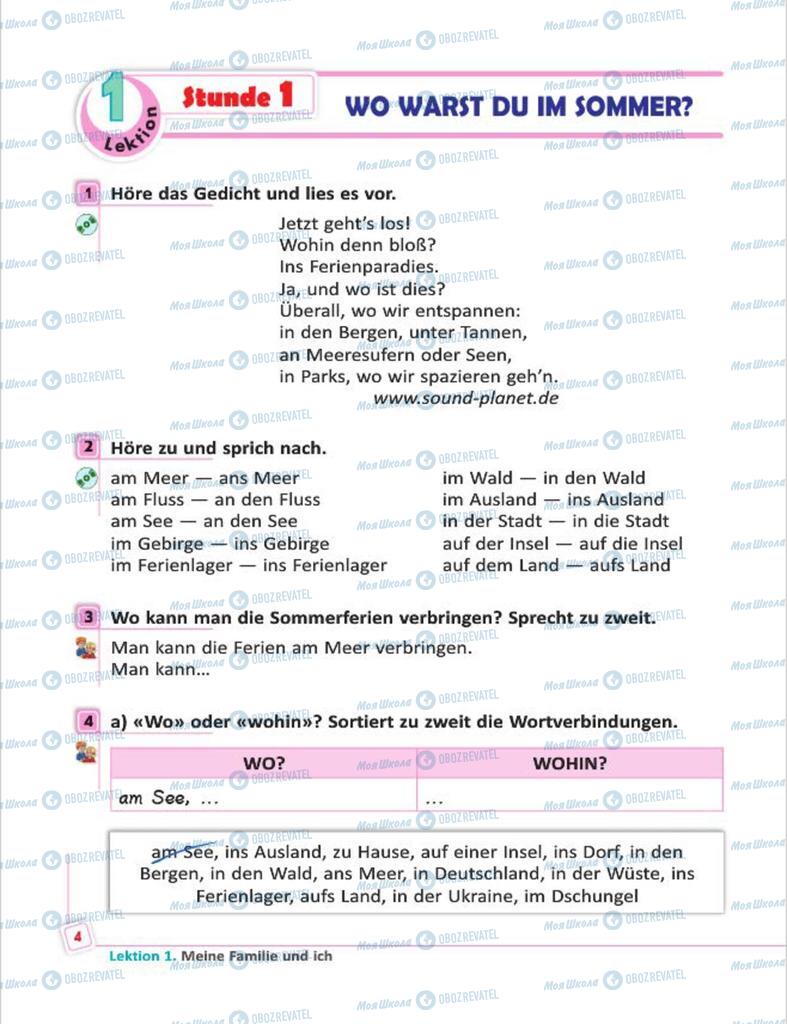 Учебники Немецкий язык 7 класс страница  4