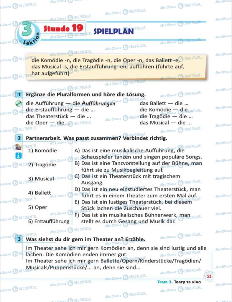 Учебники Немецкий язык 7 класс страница  53