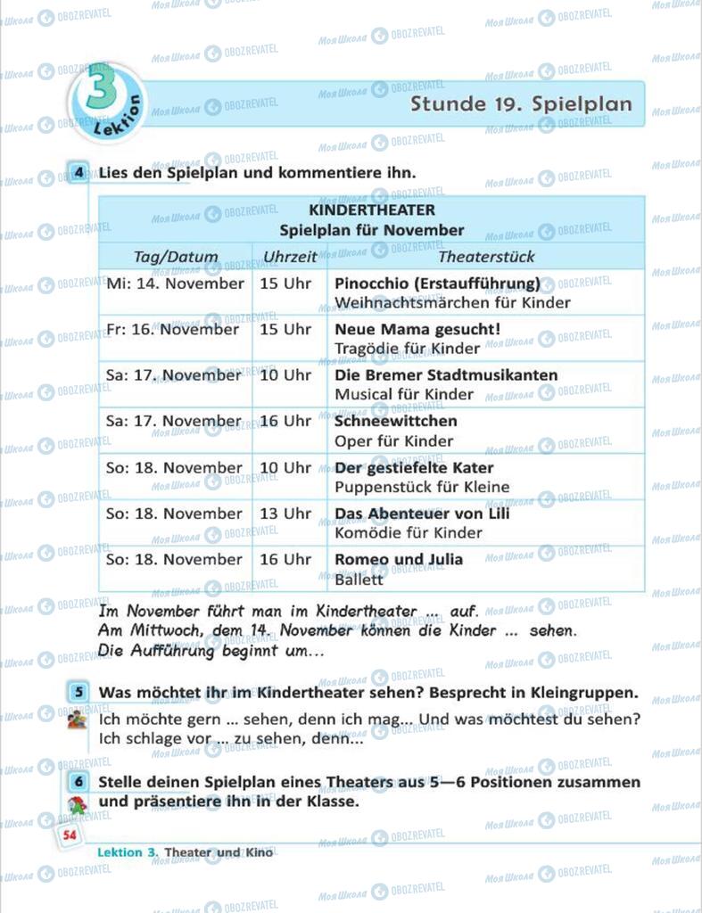 Учебники Немецкий язык 7 класс страница 54