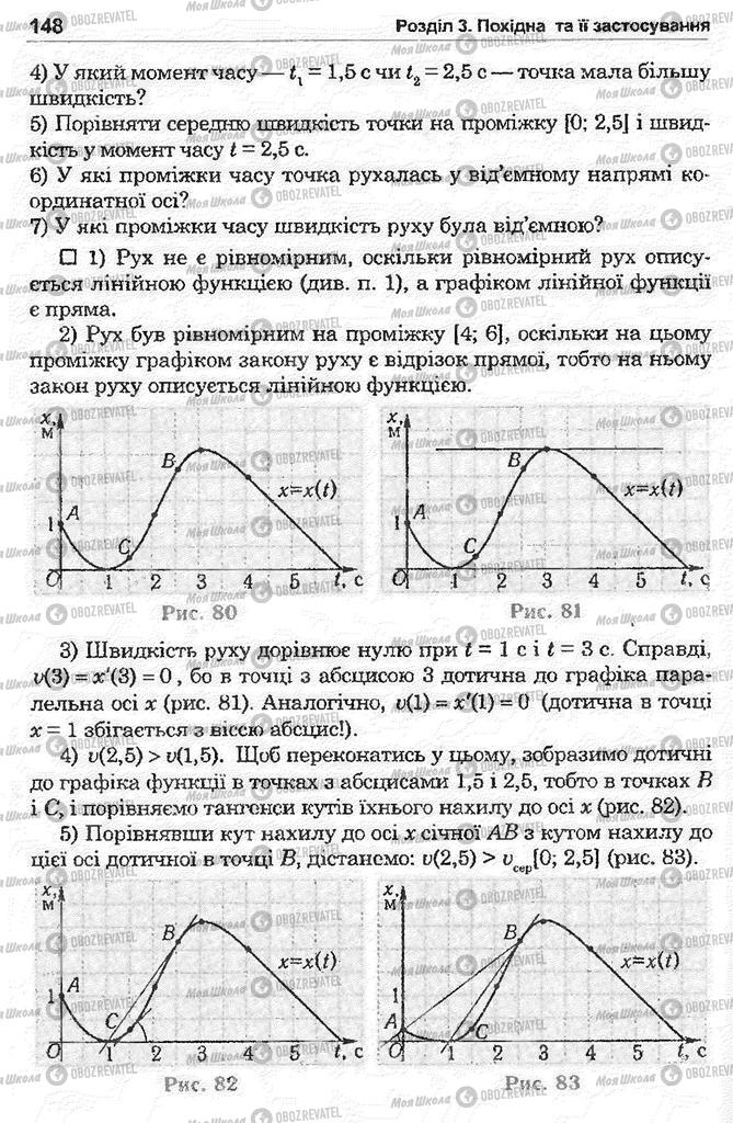 Підручники Математика 11 клас сторінка 148