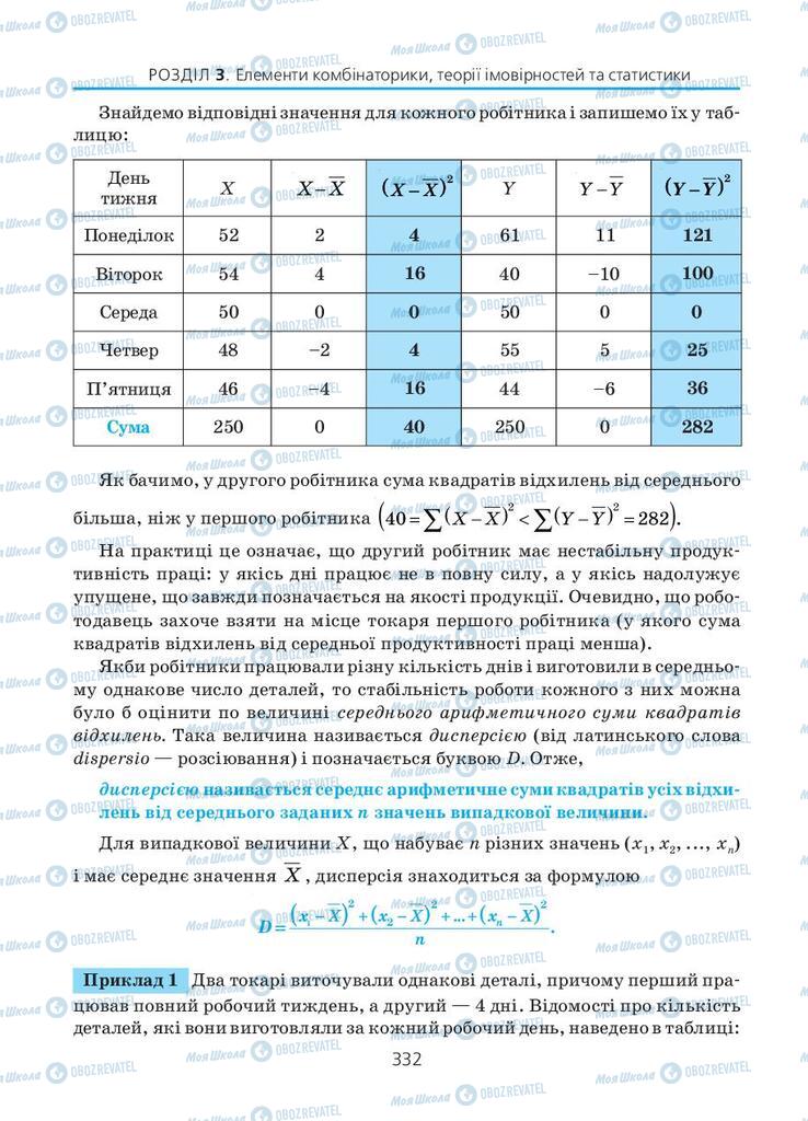 Учебники Алгебра 11 класс страница 332