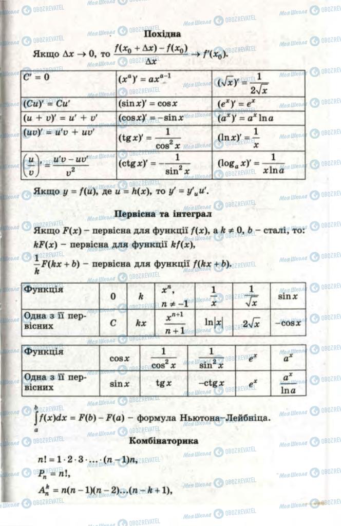 Підручники Математика 11 клас сторінка 303