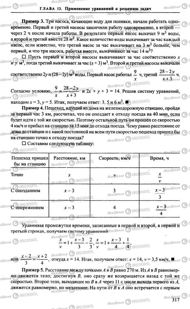 Підручники Алгебра 11 клас сторінка 317