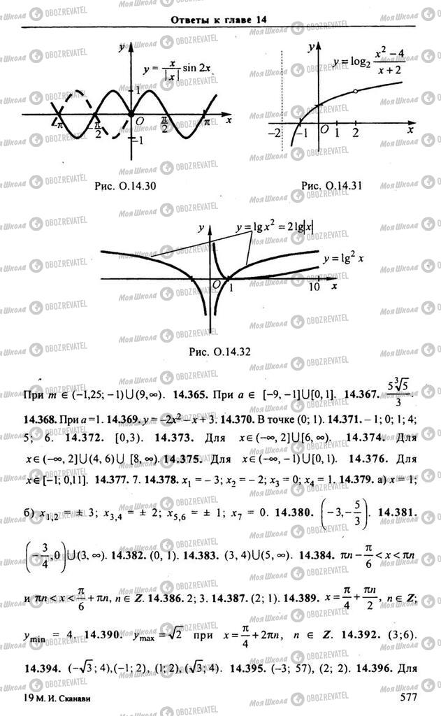 Учебники Алгебра 11 класс страница 577
