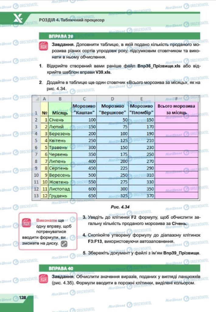 Учебники Информатика 7 класс страница 128