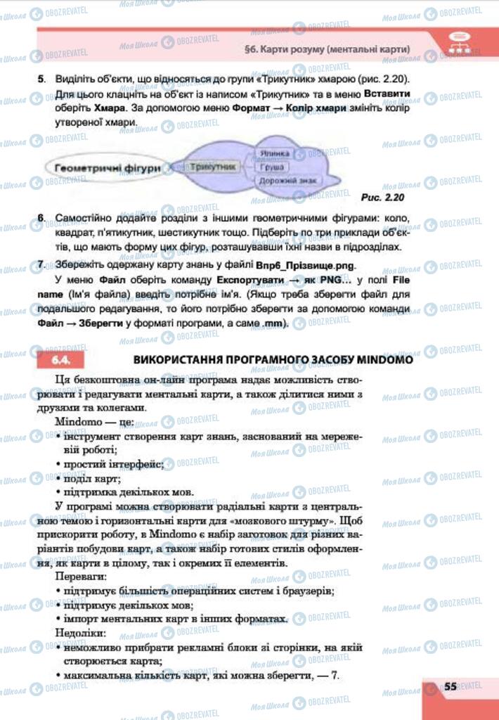 Учебники Информатика 7 класс страница 55