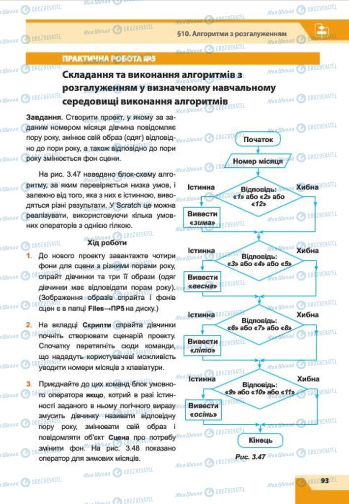 Учебники Информатика 7 класс страница  93