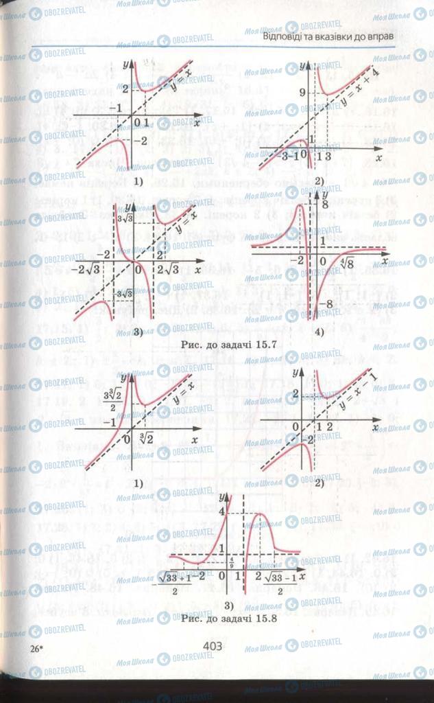 Учебники Алгебра 11 класс страница 403