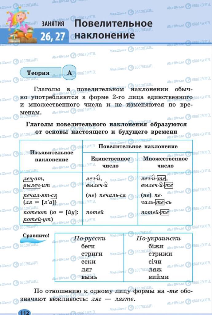 Учебники Русский язык 7 класс страница 112