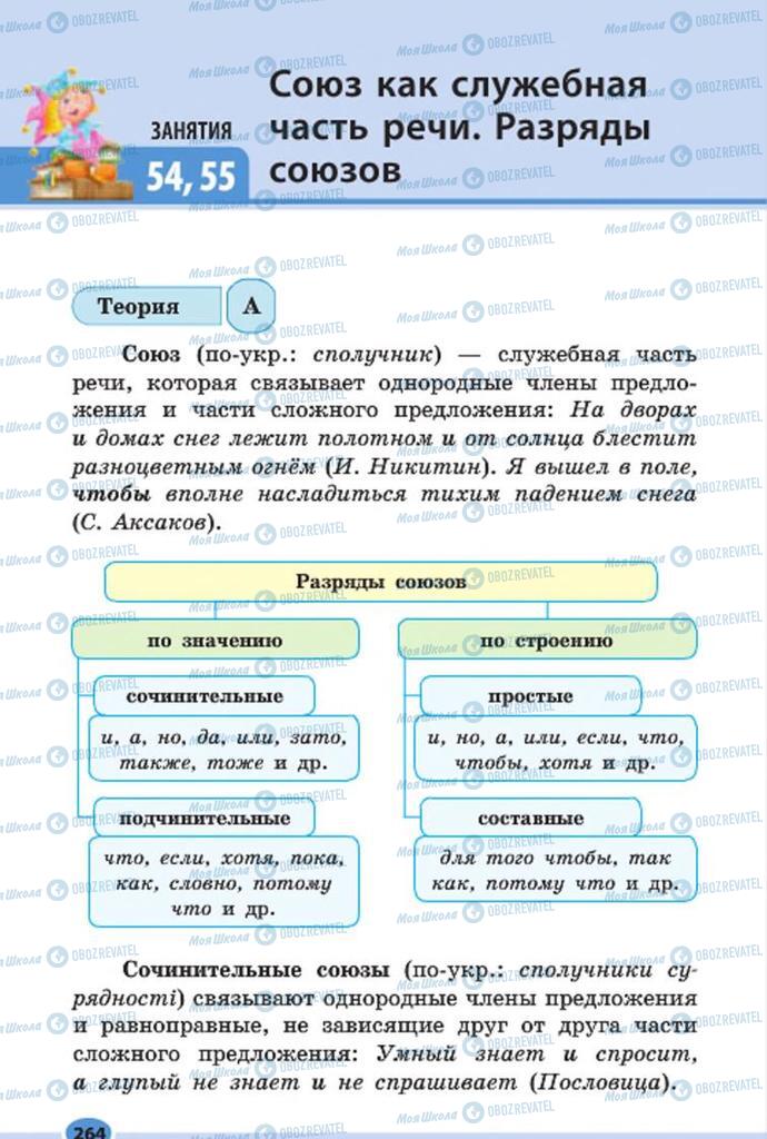 Підручники Російська мова 7 клас сторінка 264