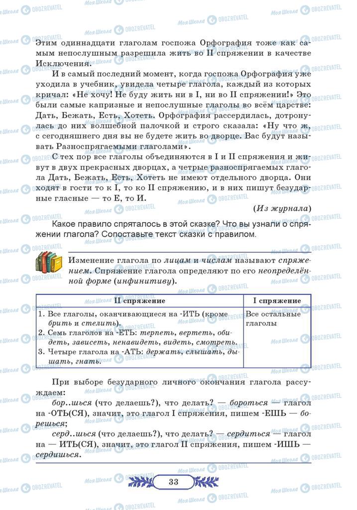 Учебники Русский язык 7 класс страница  33