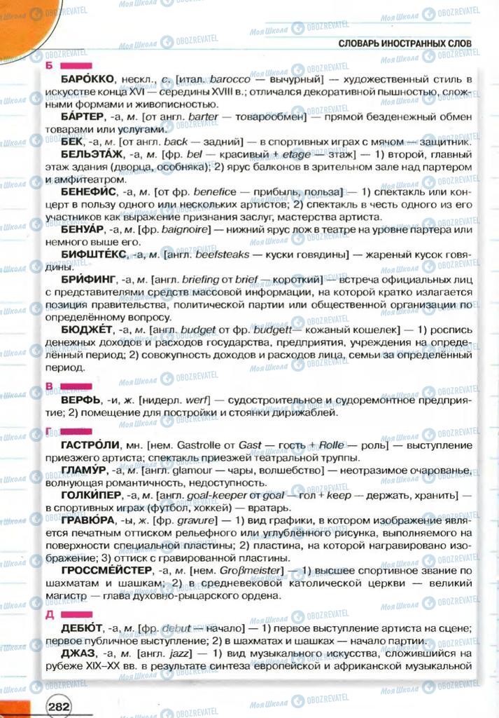 Учебники Русский язык 7 класс страница  282
