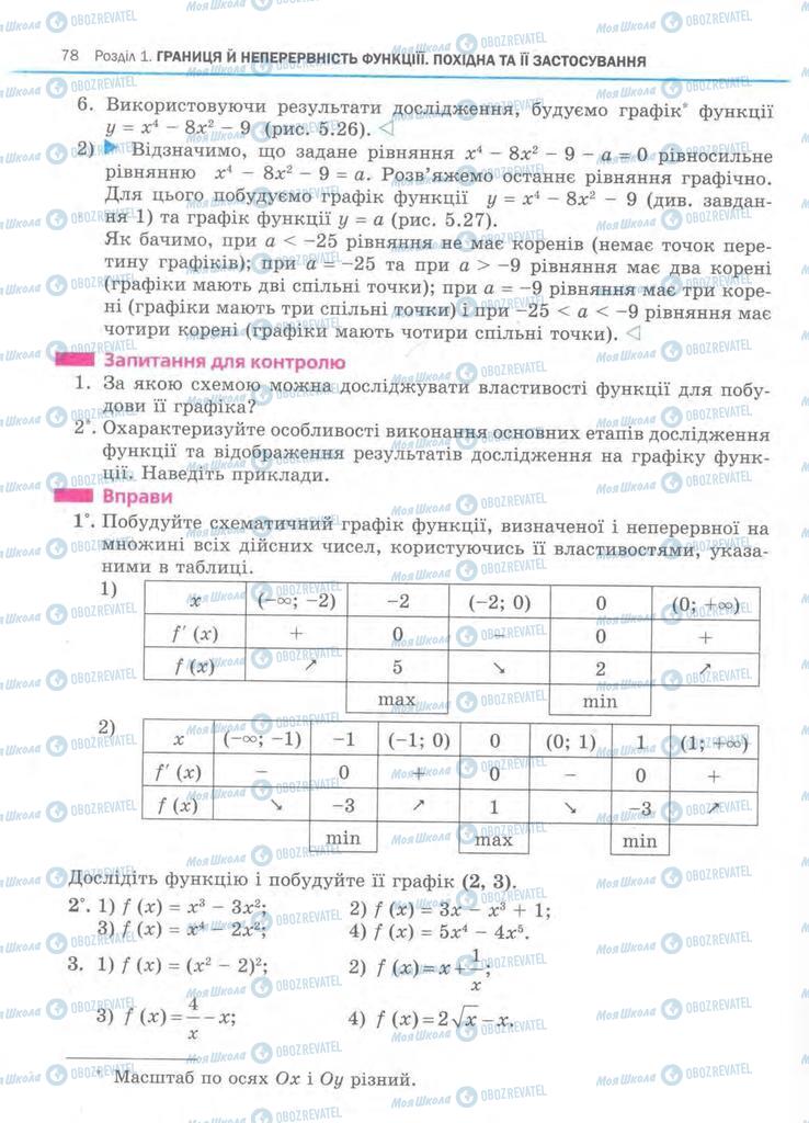 Учебники Алгебра 11 класс страница 78