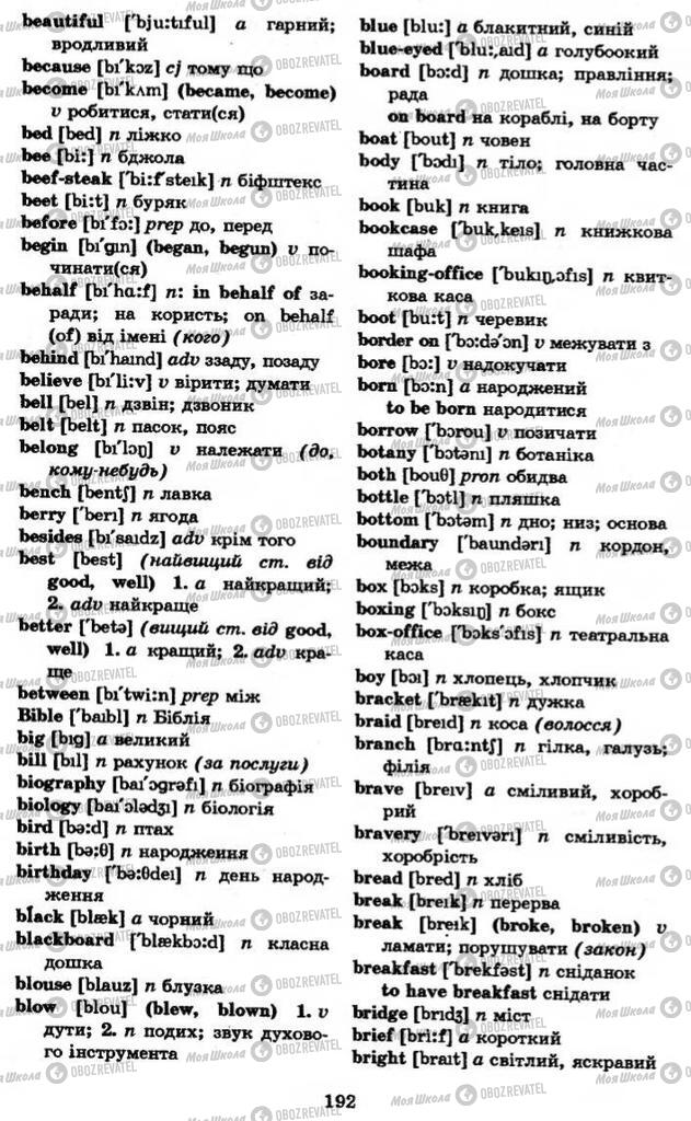 Учебники Английский язык 11 класс страница 192