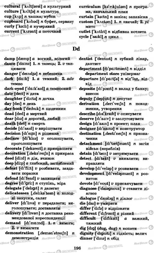 Учебники Английский язык 11 класс страница 196