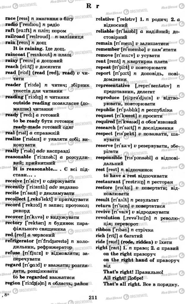 Підручники Англійська мова 11 клас сторінка 211