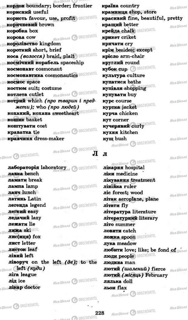 Підручники Англійська мова 11 клас сторінка 228