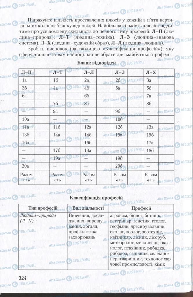 Підручники Українська мова 11 клас сторінка 324