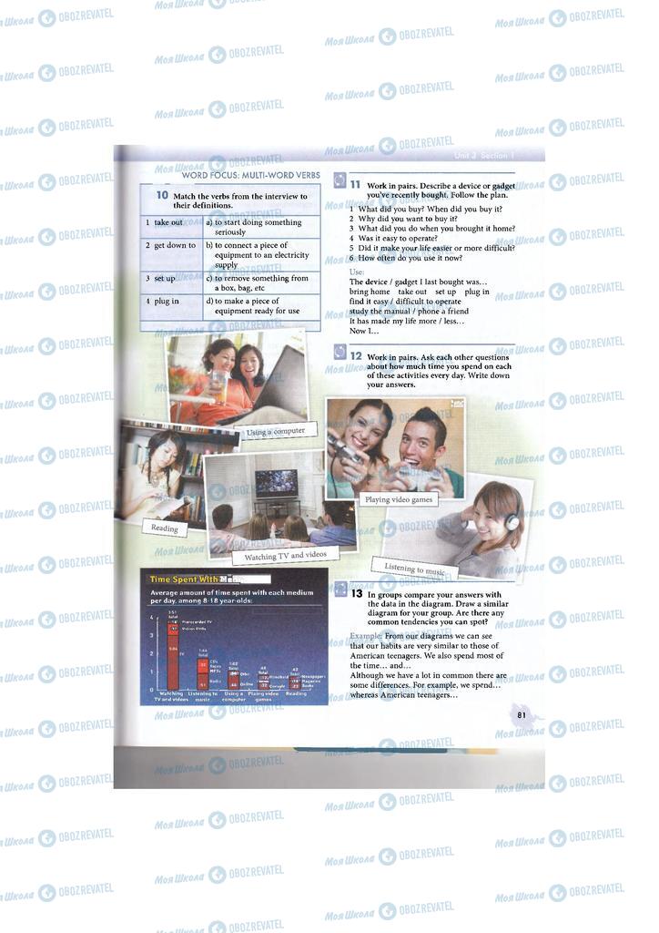 Підручники Англійська мова 11 клас сторінка 81
