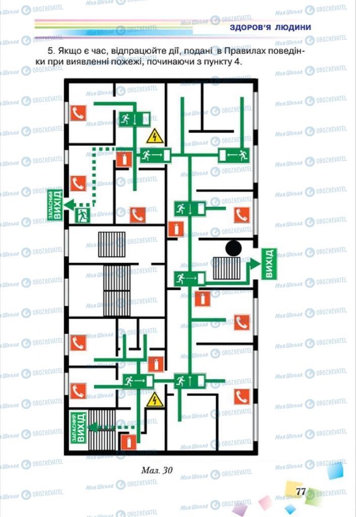 Підручники Основи здоров'я 7 клас сторінка 77