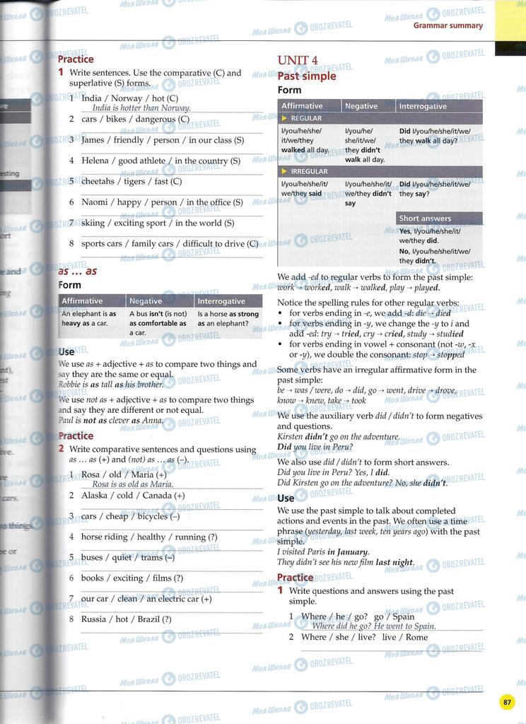 Підручники Англійська мова 11 клас сторінка 87