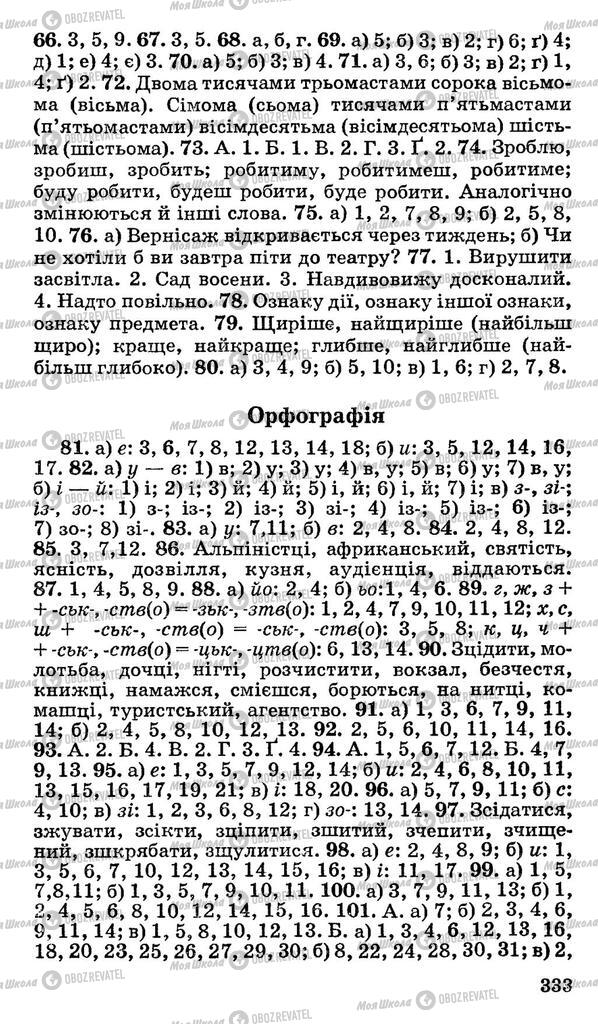 Учебники Укр мова 11 класс страница 333