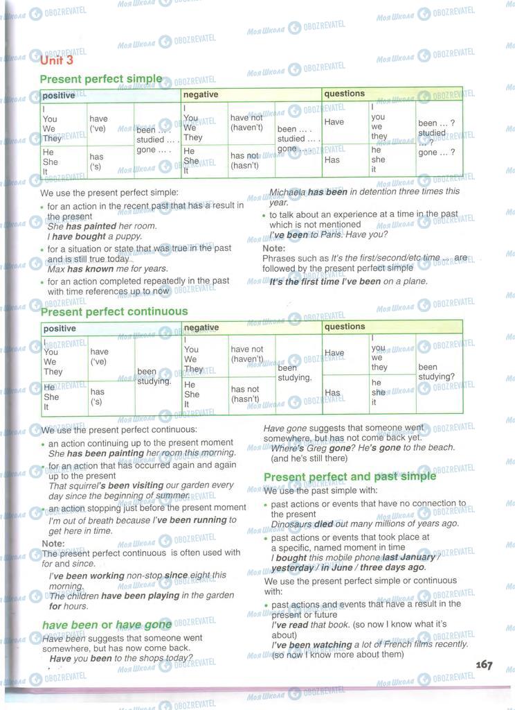 Учебники Английский язык 11 класс страница 167