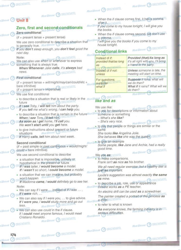Підручники Англійська мова 11 клас сторінка 174
