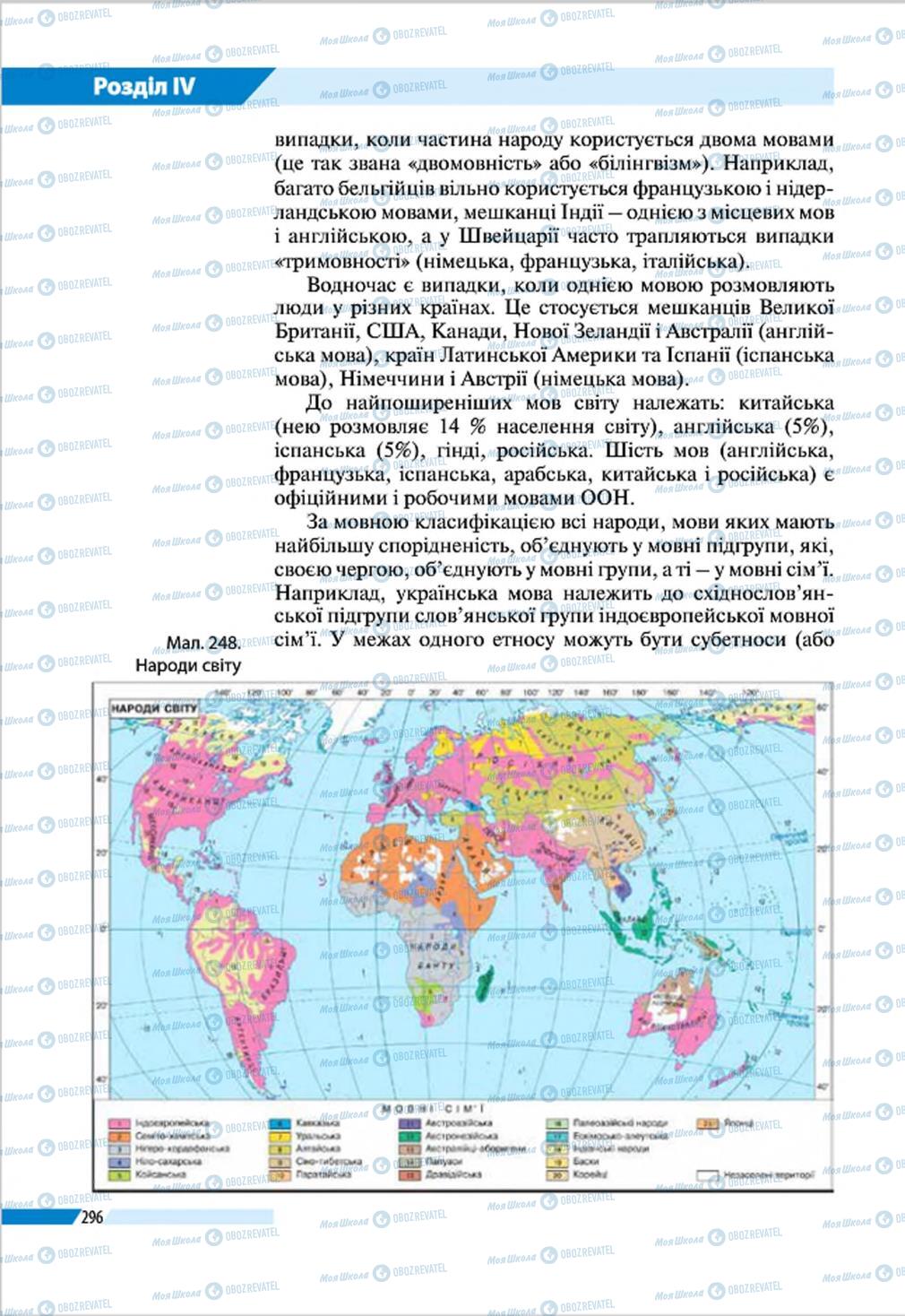 Учебники География 8 класс страница 296