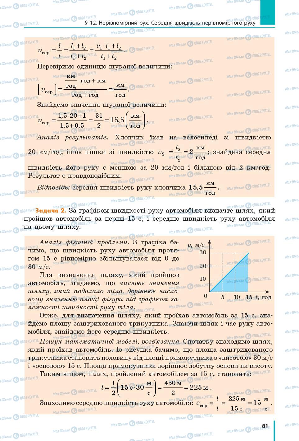 Учебники Физика 7 класс страница 81