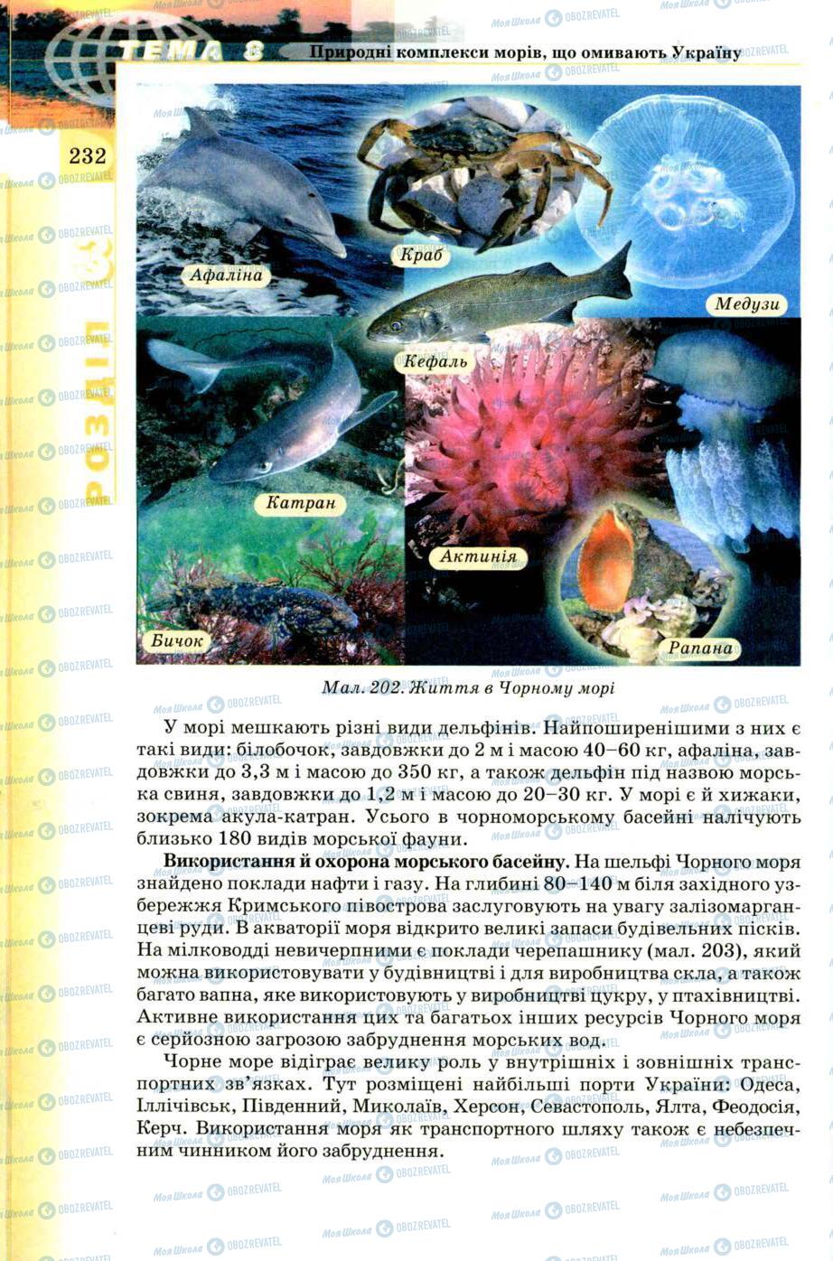 Учебники География 8 класс страница 232