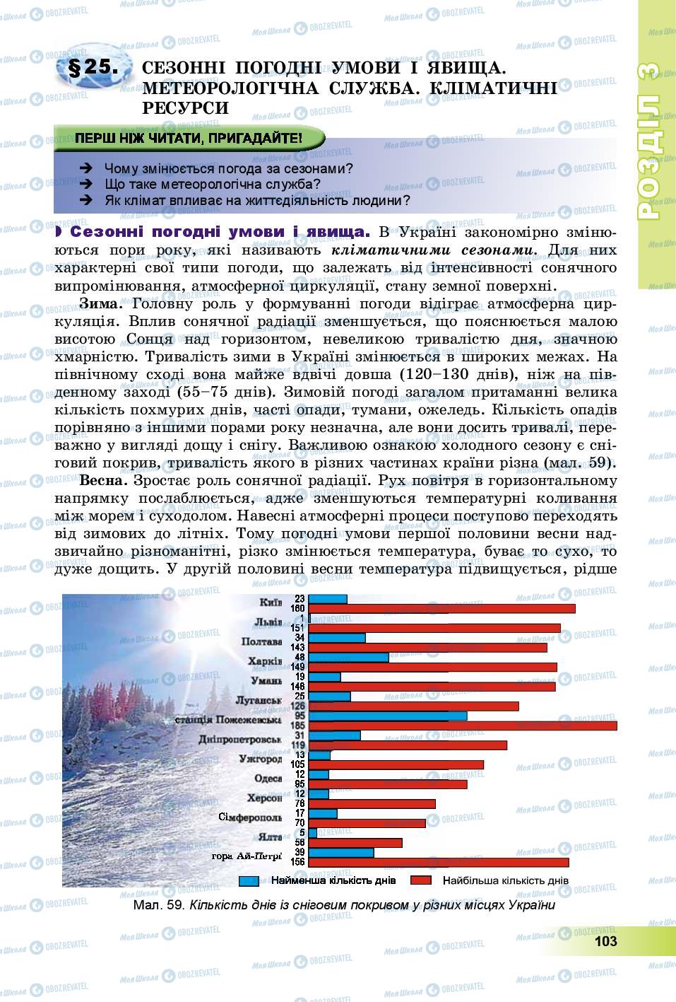 Підручники Географія 8 клас сторінка 103