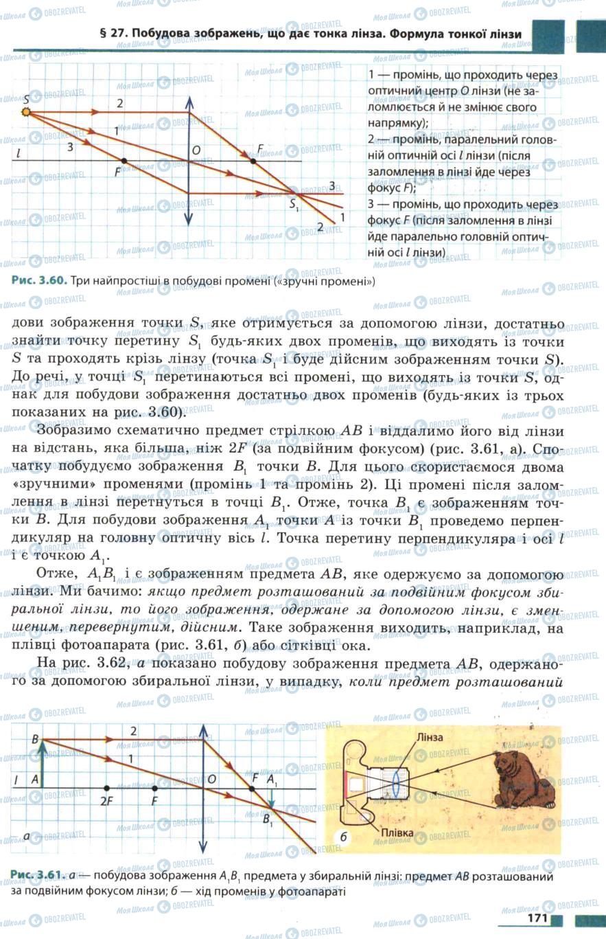 Підручники Фізика 7 клас сторінка 171