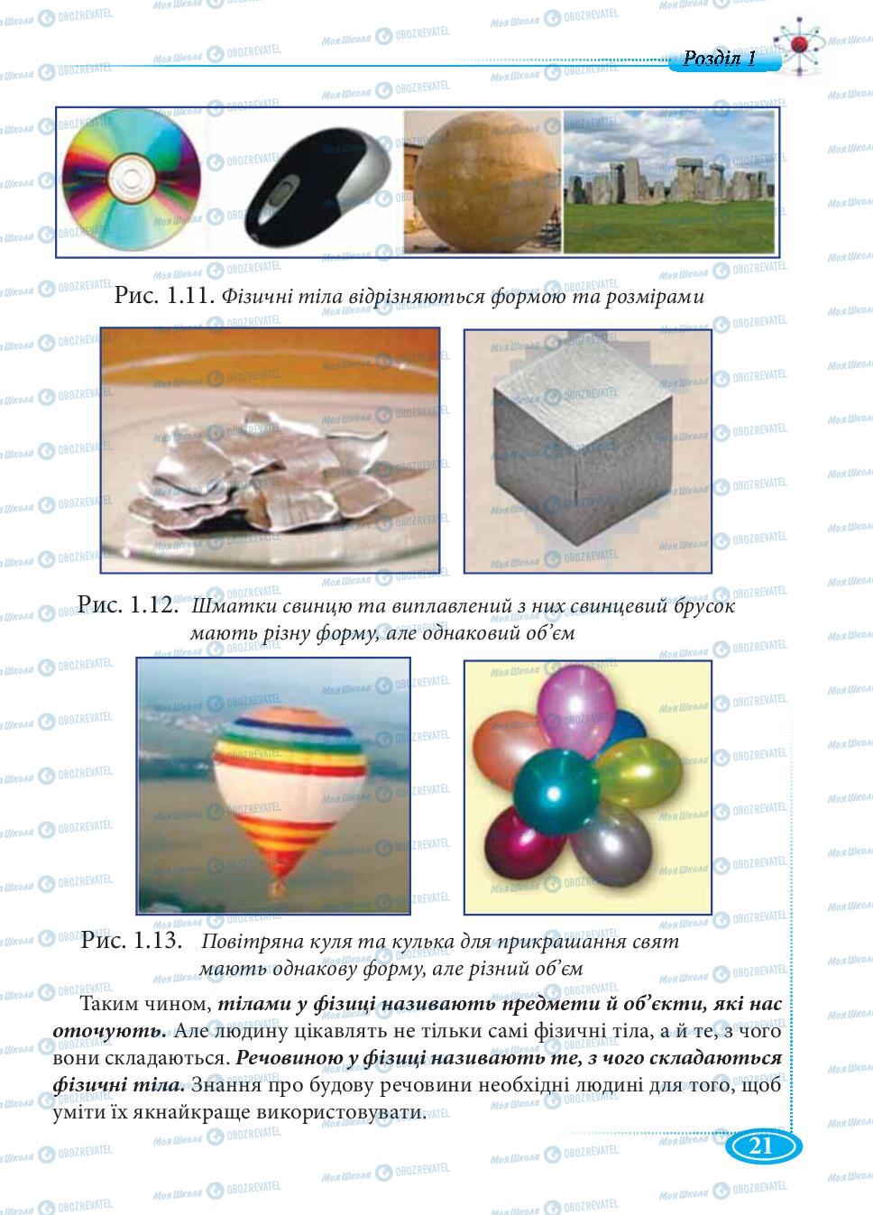 Учебники Физика 7 класс страница 21