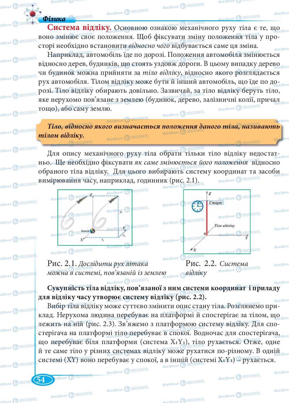 Учебники Физика 7 класс страница 54
