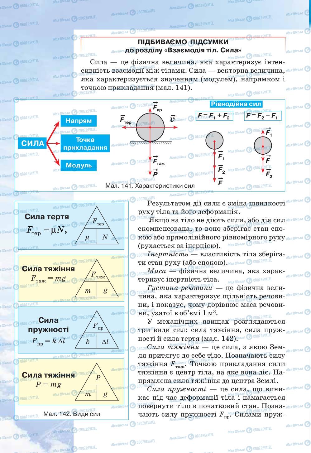 Учебники Физика 7 класс страница 140