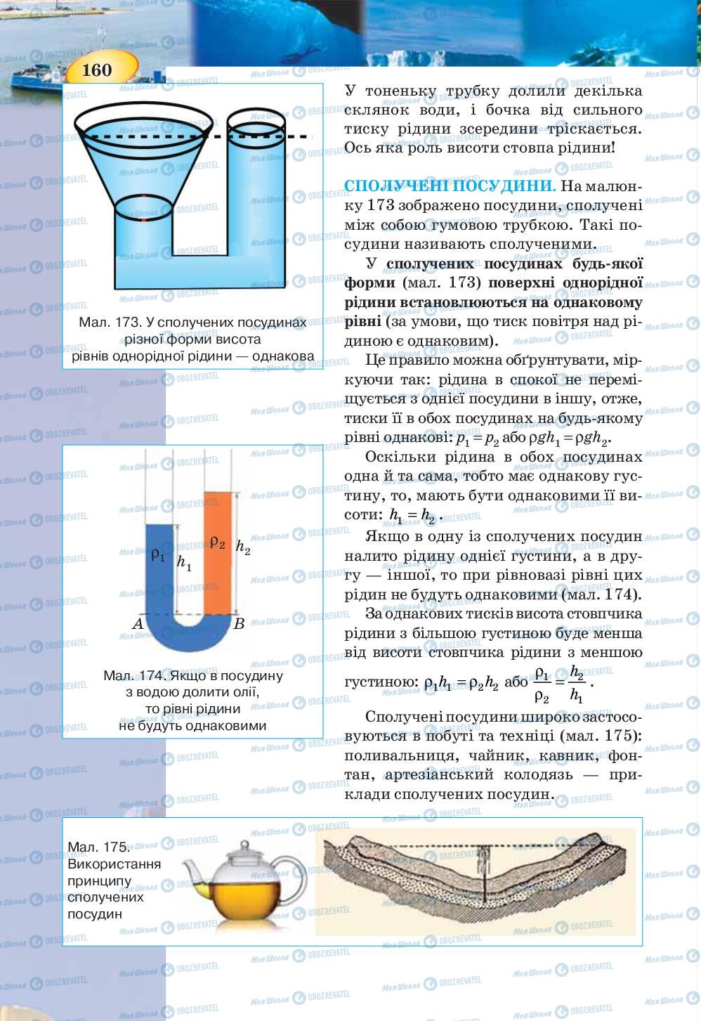 Учебники Физика 7 класс страница 160
