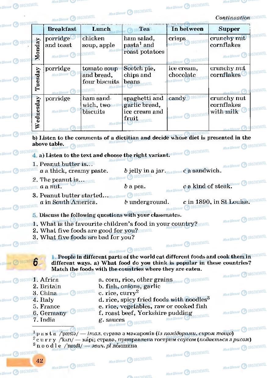 Учебники Английский язык 7 класс страница 42