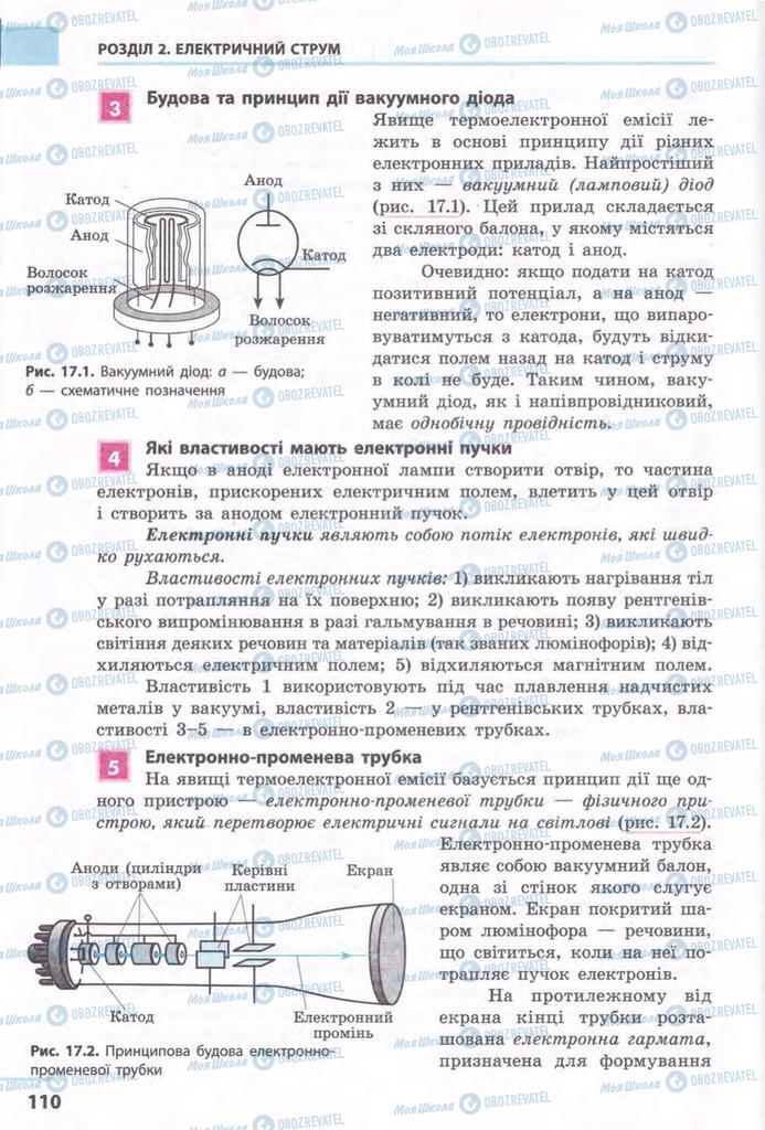 Учебники Физика 11 класс страница 110