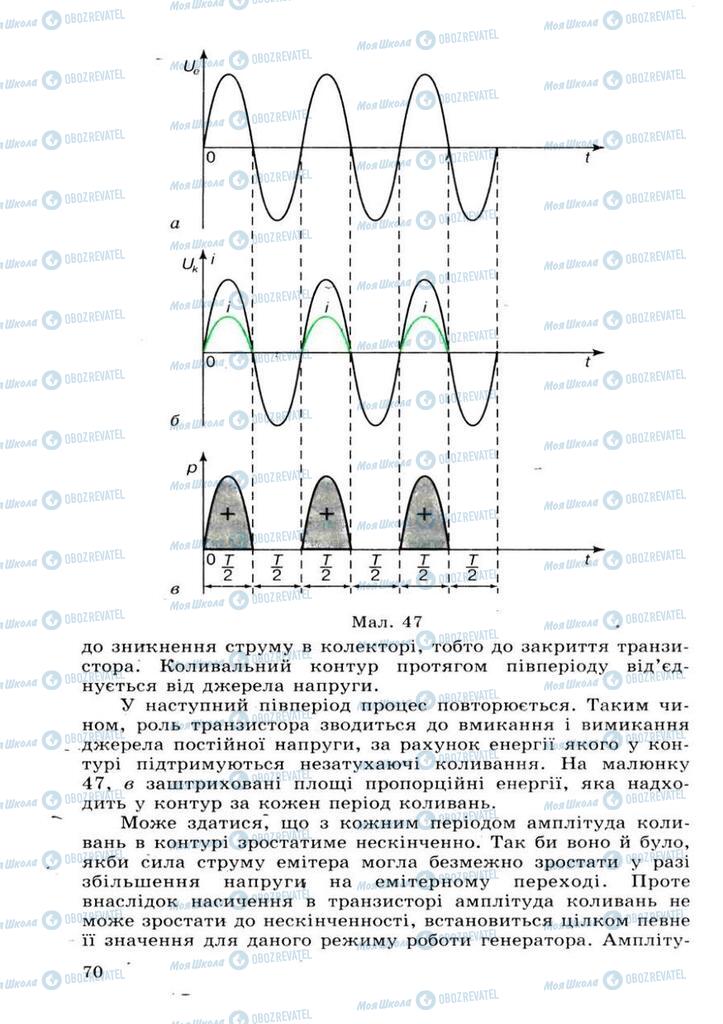 Учебники Физика 11 класс страница 70