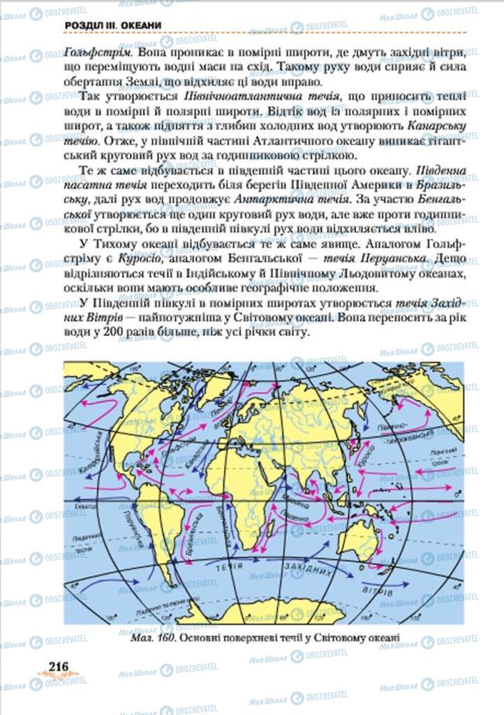 Учебники География 7 класс страница 216