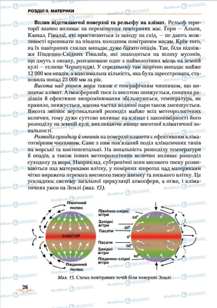 Учебники География 7 класс страница 26