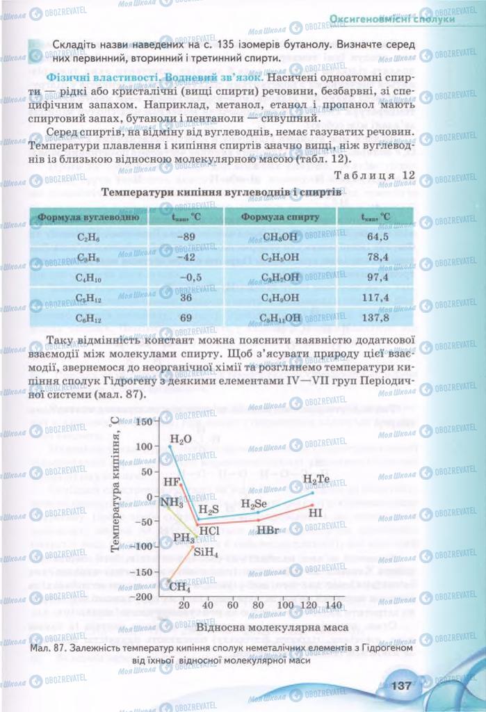 Учебники Химия 11 класс страница 137