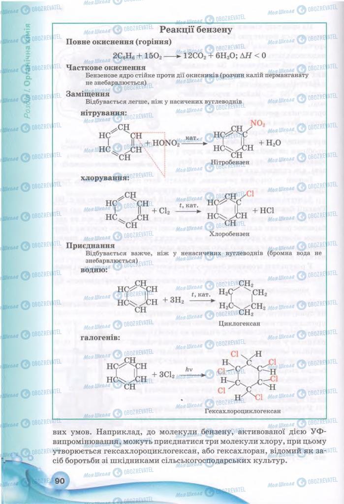 Підручники Хімія 11 клас сторінка 90