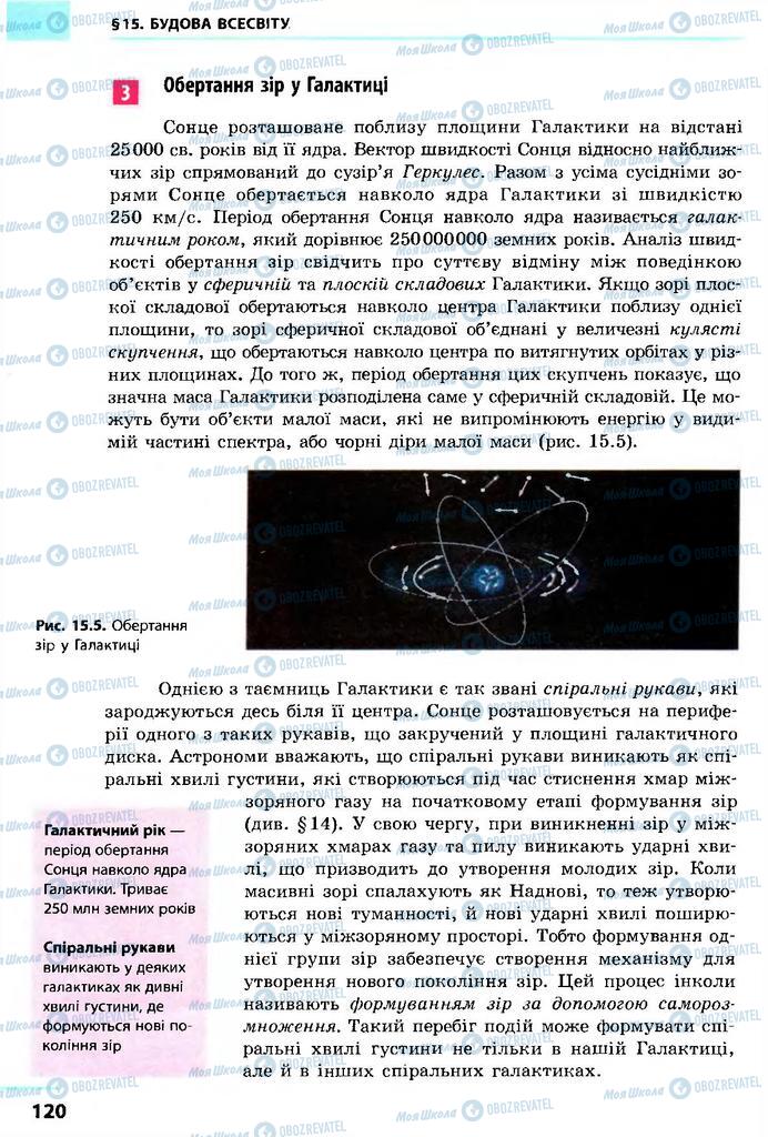 Учебники Астрономия 11 класс страница 120