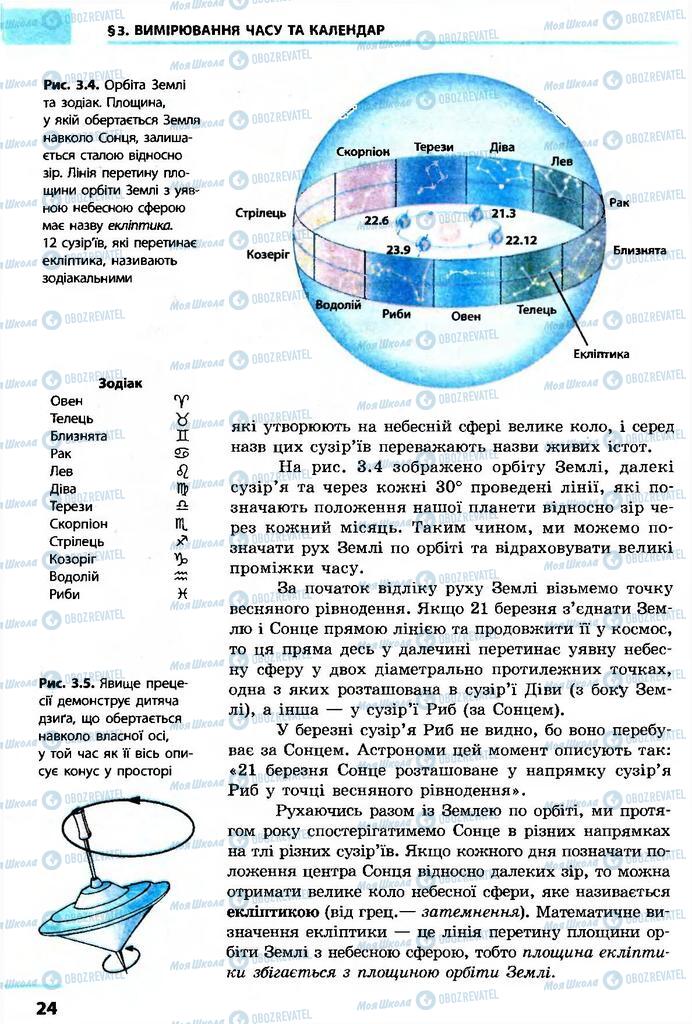 Учебники Астрономия 11 класс страница 24