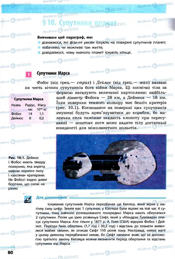 Учебники Астрономия 11 класс страница  80