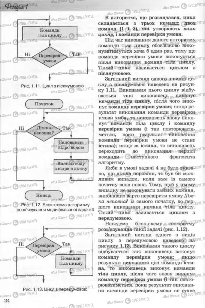 Підручники Інформатика 11 клас сторінка 24