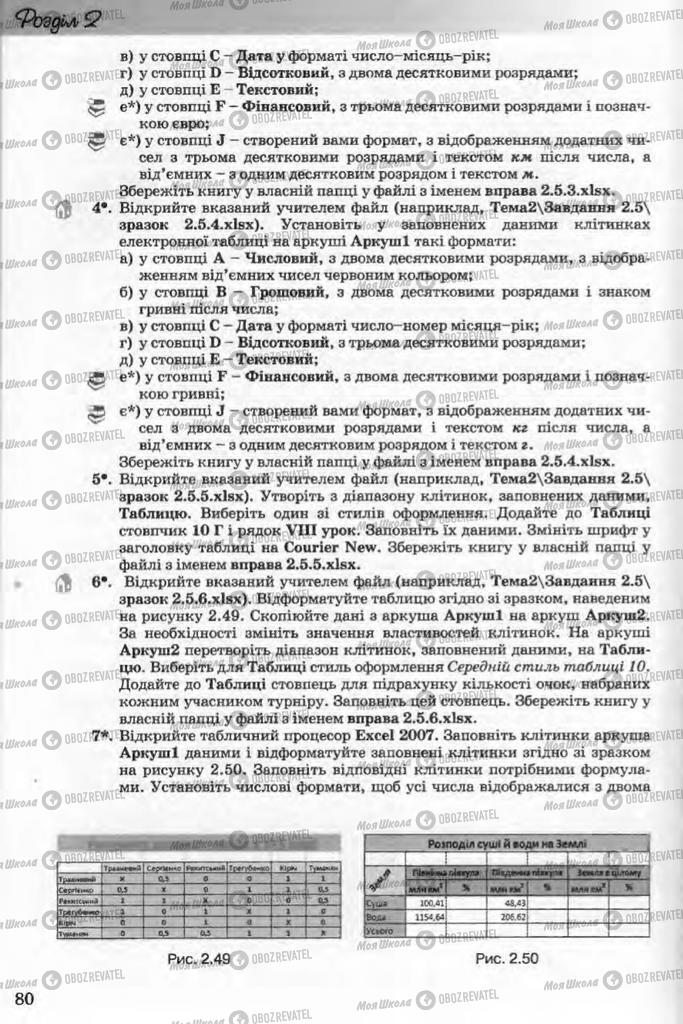 Підручники Інформатика 11 клас сторінка 80