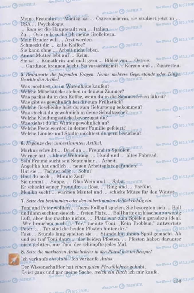 Підручники Німецька мова 11 клас сторінка 183